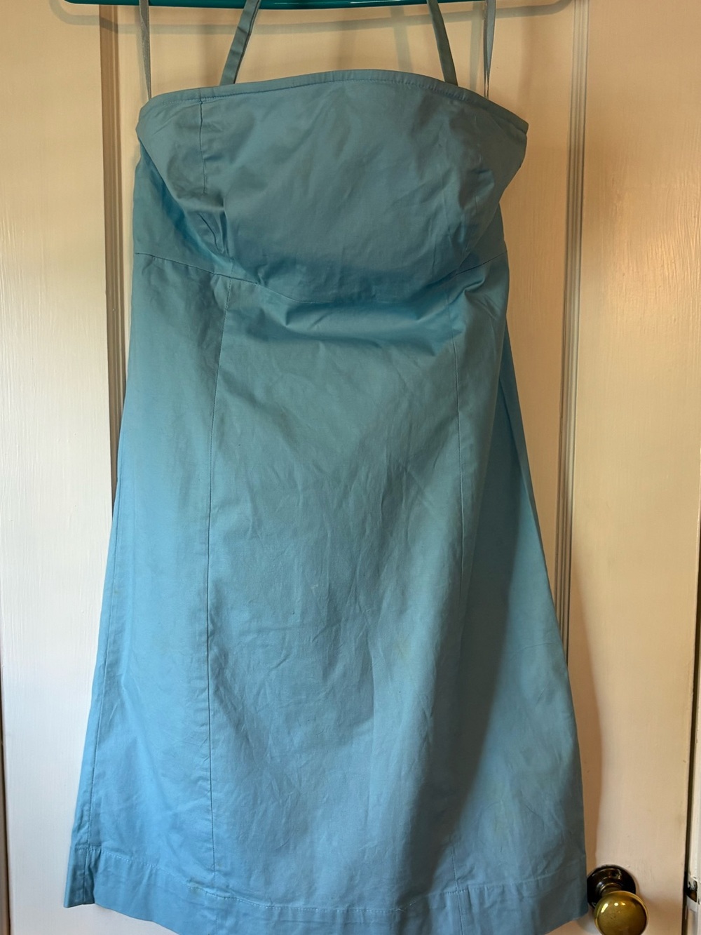 Strapless Light Blue Sundress Gap Size 0 vintage genuine y2k